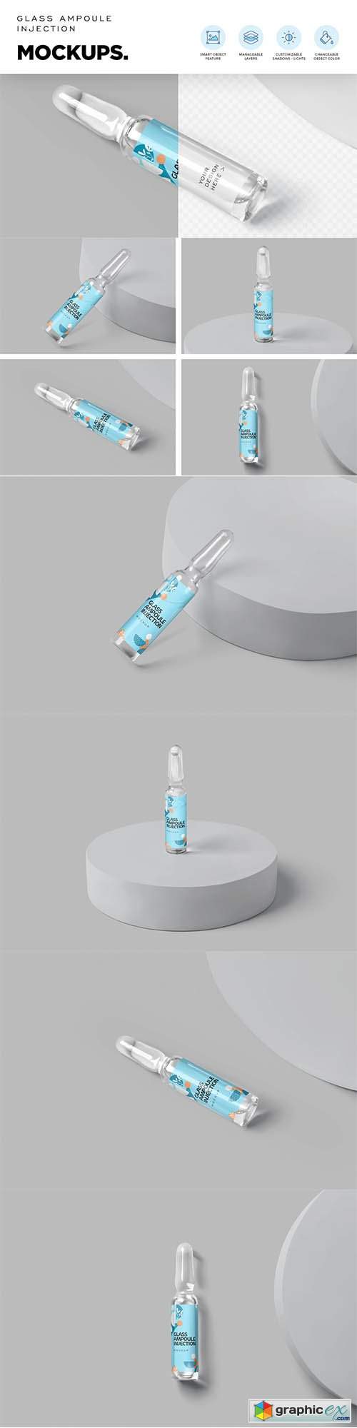  Ampoule Mockups 6849654
